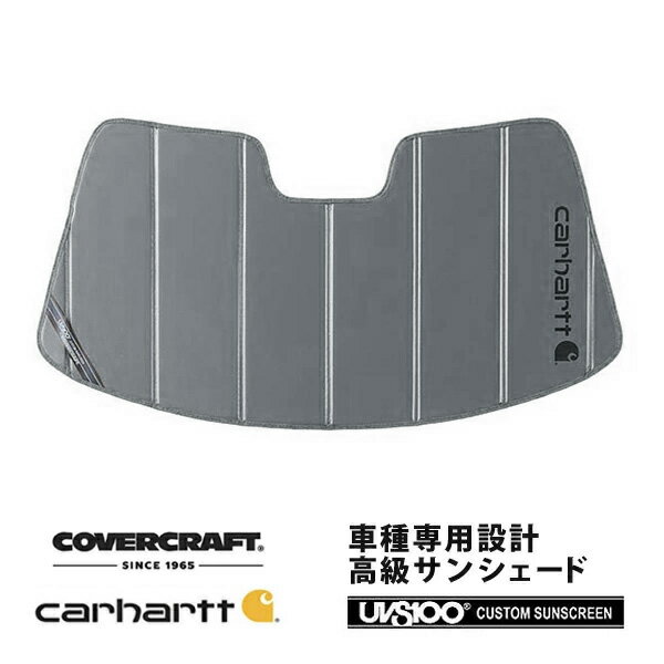 【楽天スーパーセール★エントリーでP10倍！】【CoverCraft 正規品】 専用設計 サンシェード グラベル 吸盤不要 折りたたみ式 マツダ RX-7 FD3S Carhartt カーハートコラボ仕様 カバークラフト ［真夏もへたらない3層構造で断熱効果抜群］