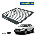 【GOODYEAR 正規品】スチール ルーフラック MEGA PRO ルーフキャリア ルーフバスケット GOODYEARロゴ入 パウダーコート仕上げ マットブラ...