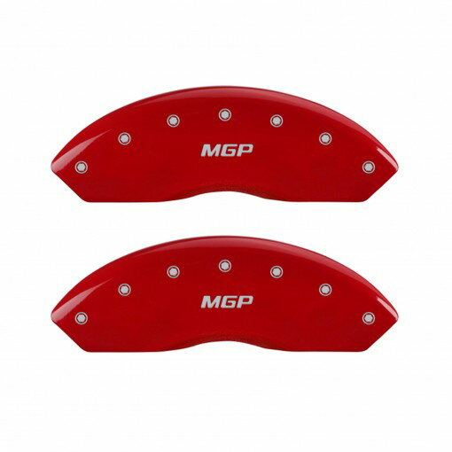 MGPブレーキキャリパーカバー(MGPロゴ/レッド)34211/2009-2016yGMCサバナ2500/3500