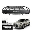 【THULE 正規品】キャニオンXT ルーフラック ルーフバスケット ルーフキャリア 859XT パウダーコート仕上げ マットブラック 内寸サイズ 104cm×...
