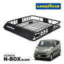 【GOODYEAR 正規品】スチール ルーフラック ROAD PRO ルーフキャリア ルーフバスケット GOODYEARロゴ入 パウダーコート仕上げ マットブラ...