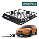 【GOODYEAR 正規品】スチール ルーフラック ROAD PRO ルーフキャリア ルーフバスケット GOODYEARロゴ入 パウダーコート仕上げ マットブラ...