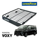 【GOODYEAR 正規品】スチール ルーフラック MEGA PRO ルーフキャリア ルーフバスケット GOODYEARロゴ入 パウダーコート仕上げ マットブラ...