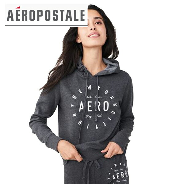 【売り尽くし】Aero エアロポステール正規品レディースパーカー フーディ New York Circle Pullover Hoodie プルオーバーパーカー ニューヨーク2129-017インポートブランド海外買い付け正規【楽ギフ_包装】 0219