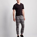 yszGA|Xe[mAEROPOSTALE nXGbgpc ANeBupc @XEFbgpc Plaid Jogger Sweatpants 6961-7078-053 O[ med heather grey WK[pcyyΉz