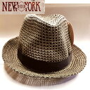 【売り尽くし】NEW YORK HAT two stitch fedora ニューヨークハット ワークキャップ 帽子 メンズ レディース ハット インポートブランド　茶色　黒　 キャップ ニット帽子 中折れ　ソフト柔らかい[0324]