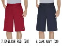 【全国送料無料】ディッキーズ Dickies　#42283ハーフパンツ　ワークパンツLoose Fit Multi-Use Pocket Work Shorts　ハンターグリーン 短パン ハーフパンツ　アメカジ　半ズボン　チノパン　バンズ　横山　健スタイル【通販】