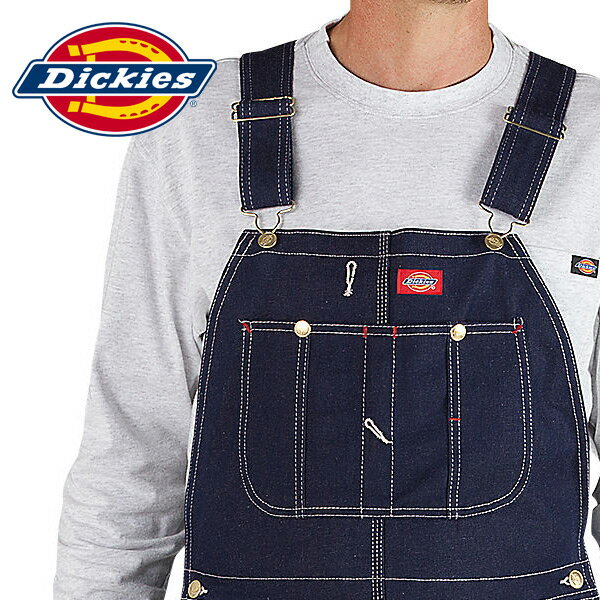 ディッキーズ　Dickies オーバーオール83294NBビブ オーバーオールDickies Bib Overalls 83294NB Denim Indigo Blue　 100% COTTON デニム　カバーオール