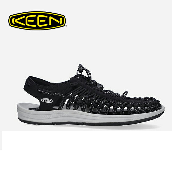 KEEN キーン UNEEK ユニーク 1026334黒 Black / Silver スニーカー サンダル スポーツシューズ靴アメリカ買い付け商品 キャンプや野外フェスで大活躍