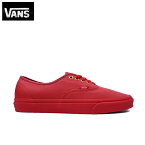 バンズ スニーカー 正規品 ヴァンズ　VANS AUTHENTIC (LEATHER)RED バンズ オーセンティック (レザー)レッドVN0A2Z5I1ED　アメリカ買い付け　USAモデル【ラストセール】【10.5inc/28.5cm】[1220]