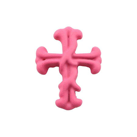 MATIERE（マティエール）　メタルパーツ　アイビークロス　ミディアム　レッド 3P背面カーブあり【★】..