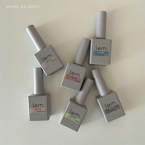 lem. レム ミルキーマグジェル 全6色 7g my-01～06【ネイル ジェルネイル カラージェル マグネットネイル マグネット マグジェル マグネットジェル ミルキーグレー くすみピンク くすみブルー ミルキーピンク ミルキーグリーン パープルグレー】