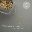 Bonnail ボンネイル Bonnail OTONA ligne (オトナ リーニュ) Lune (リュンヌ) S 約1g【ゴールドパーツ ネイルアート ホログラム グリッター】