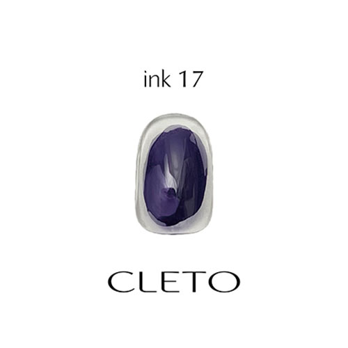 CLETO クレト インク 17 7ml【ジェル ネイル 透明感 インクネイル ぼかし リキッド ニュアンス】