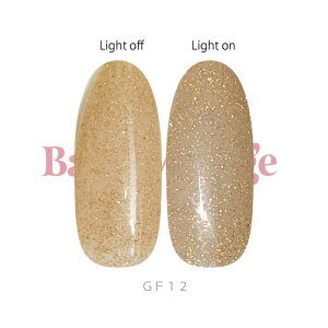 Baby Mirage ベイビーミラージュ カラージェル Glitter Flash グリッターフラッシュ GF12 3g【ネイル ジェルネイル カラージェル ラメ キラキラ glitter flash グリッター フラッシュ ベージュ beige】