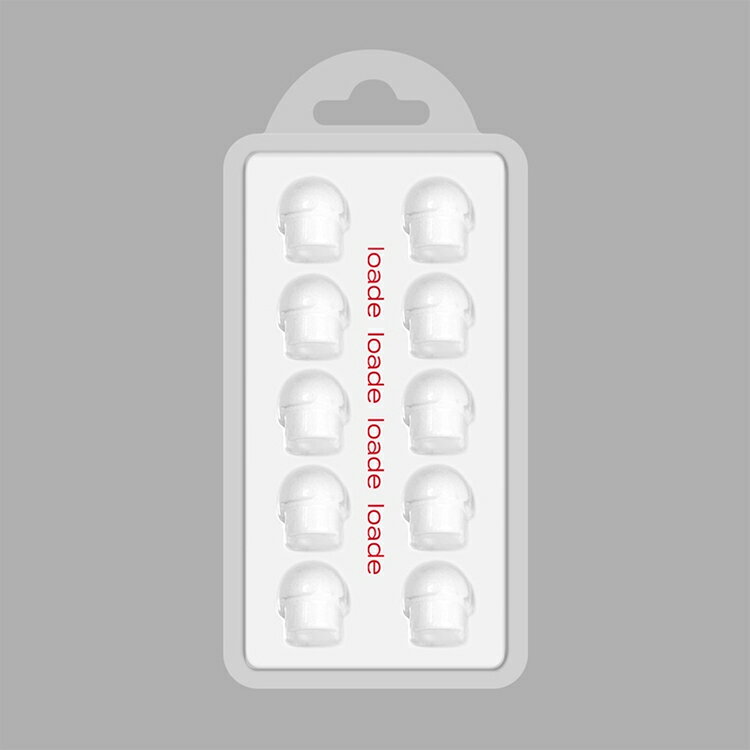 loade ロアデ ポンポンスポンジ マッシュルーム 10個入り【ネイル ジェルネイル サロンアイテム セルフネイル グラデーションエイル チークネイル スポンジ ステンシル CLETO クレト 姉妹ブランド】