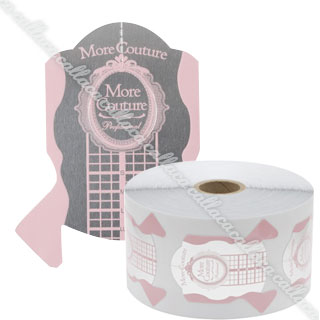 More Couture モアクチュール ネイルフォーム ピンク 500枚 【ネイル パーツ ジェルネイル】