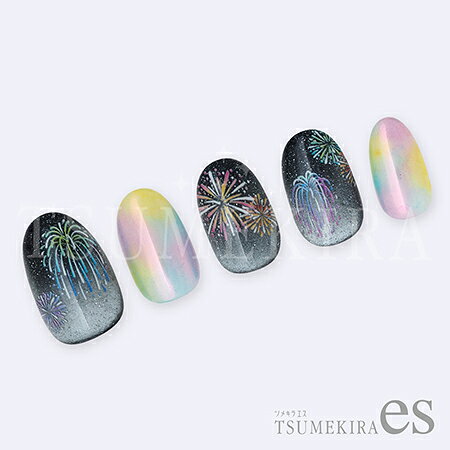 TSUMEKIRA ツメキラ es エス 花火 カラフル ES-FIW-004【ネイルシール ネイルアー...