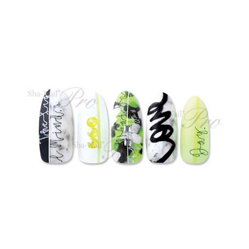 写ネイルPlus Special モルカナプラスブラック 【ネイル ネイルアート ネイルシール】