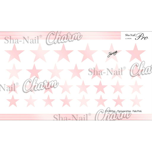 写ネイル Charm ブリリアントスターズ ペールピンク 【ネイル ネイルアート ネイルシール】 写ネイル Charm ブリリアントスターズ ペールピンク 【ネイル ネイルアート ネイルシール】