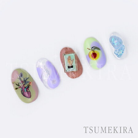 TSUMEKIRA ツメキラ KAI produce 2 tropical garden （トロピカルガーデン） NN−KAI−102【ネイルアート　シール　バタフライ　蝶々　花　ローズ　フルーツ】 3