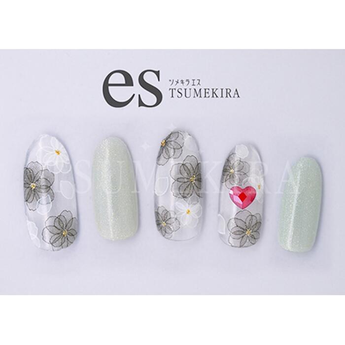 TSUMEKIRA �ĥᥭ�� es(����) rrieenee��filer�ץ��ǥ塼��1 �������󥸡��ե� White ES-RXF-101�ڥͥ��� �ͥ��륢���� �ͥ��륷�����