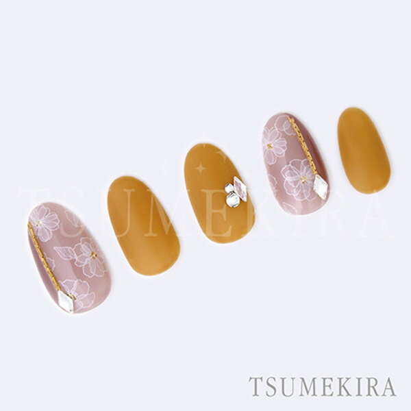 TSUMEKIRA ツメキラ filer プロデュース1 フラッフィーフラワー White NN-FIL-101...
