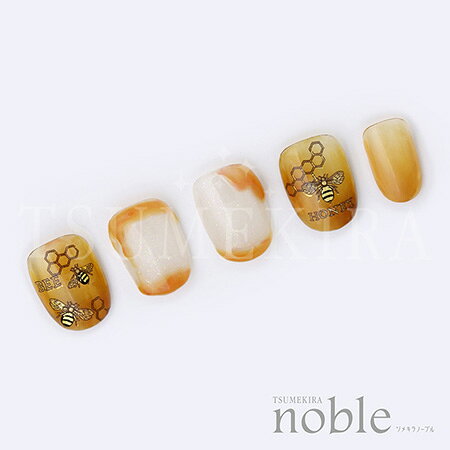TSUMEKIRA ツメキラ 【noble】BEE NO-BEE-101 (ジェル専用)【ネイル ネイルシール ネイルステッカー ハチ】 callaca-10067660 キャラカ サンプル画像2