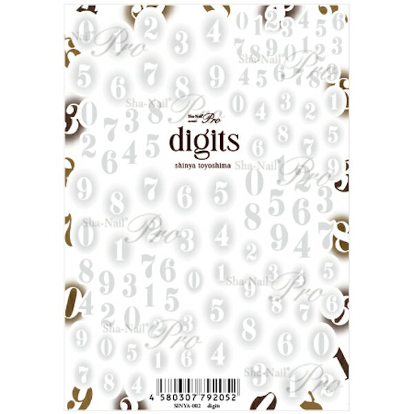 写ネイルPro ディジット【ネイル ネイルシール ネイルステッカー】