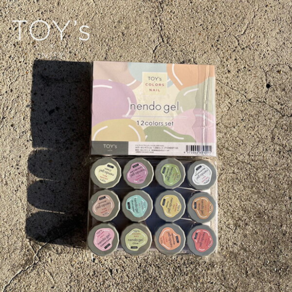 TOY's  INITY ȥХ˥ƥ nendo gel ͥɥ T-CNDST12 COLORS NAIL 12åȡڥͥ ͥ 顼 3D åȡ