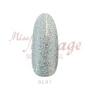 Miss Mirage ミス ミラージュ ソークオフジェル グリッターライナー GL01 ムーングリッター 2.5g【ジェルネイル メタリック ジェルネイル ジェルライナー ネイルアート】