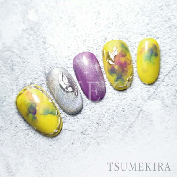 TSUMEKIRA ツメキラ インクアート colorful NN-INK-004【ネイル ネイルシール ネイルステッカー フラワー】 3