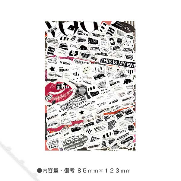 【お取寄せ】Shanail 写ネイルPro コラージュ 【ネイル パーツ シール】