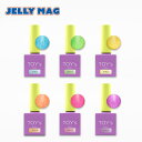 TOY's × INITY トイズバイアイニティ ジェリーマグ T-JMST6 6色セット【マグジェル マグネットネイル カラージェル ネオンネイル ジェリービ...