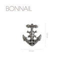 Bonnail ボンネイル クロムパーツ パイレーツ2P 背面カーブあり【ゴシックネイルパーツ ハロウィン十字架 ロザリオ ハート ムーン スカル ガイコツ 骨の手 ボーンハンド ドクロ】(4)
