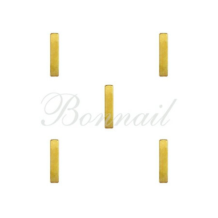 ボンネイル Bonnail パーツ レクタングルスティック ゴールド10mm 【ネイル パーツ ジェルネイル】