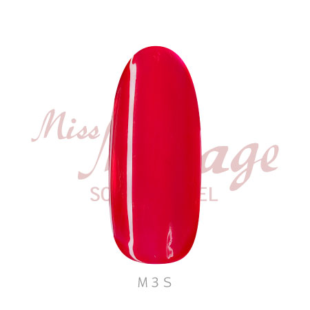 Miss Mirage ミスミラージュ ソークオフジェル2.5g マットレッド M3S 【ネイル ジェルネイル カラージェル】 Miss Mirage ミスミラージュ ソークオフジェル2.5g マットレッド M3S 【ネイル ジェルネイル カラージェル】