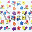 アメイリー ネイルシール No.1-6 カラフルお花 【ネイル ネイルアート ネイルシール】