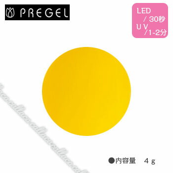 PREGEL プリジェル プリジェル カラーEX PG-CE113 黄 4g 【ジェルネイル カラージェル アートネイル】