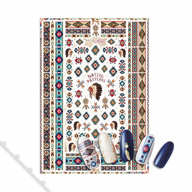 【お取寄せ】写ネイル ネイティブ パターンズ (ヴィンテージ)