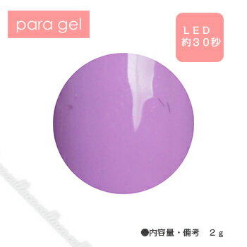 para gel パラジェル アートカラージェル AM39 ブリリアントラベンダー 2g (白川麻里プロデュース) 【ネイル パーツ ジェルネイル】