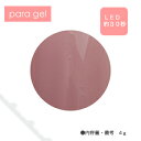 para gel パラジェル カラージェル S006 ローズブラウン 4g (白川麻里プロデュース) 【ネイル パーツ ジェルネイル】