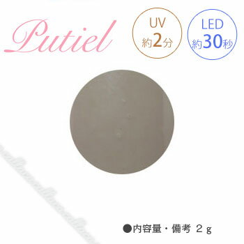 Putiel プティール カラージェル 242 グレージュ 2g 【ネイル パーツ ジェルネイル】