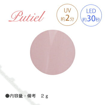 Putiel プティール カラージェル 272 グァバピンク 2g 【ネイル パーツ ジェルネイル ベージュ】