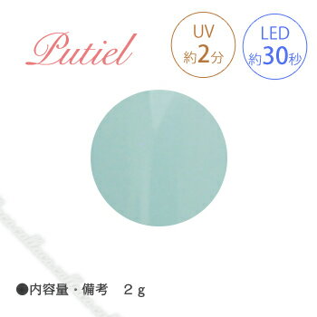 Putiel プティール カラージェル 270 ミントフラッペ 2g 【ネイル パーツ ジェルネイル グリーン系 ブ..