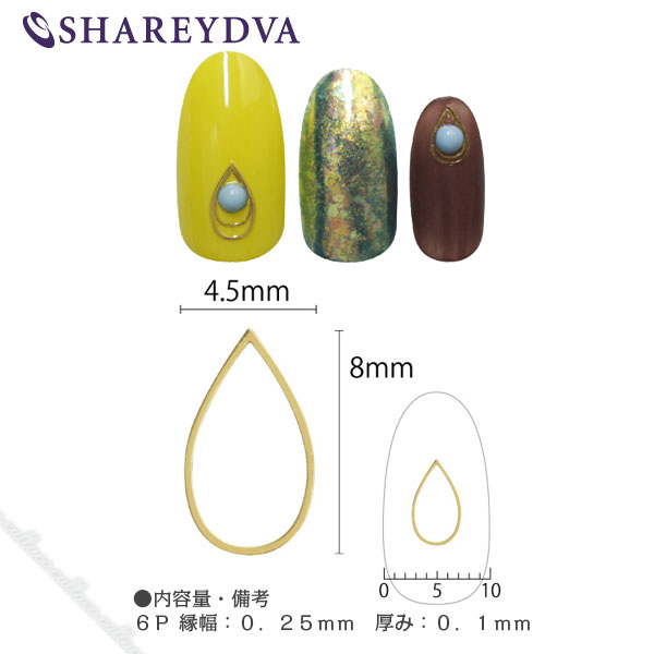 SHAREYDVA ɥ ե ɥå 4.58mm ɡ ڥͥ롡ѡġͥ ᥿ѡġ