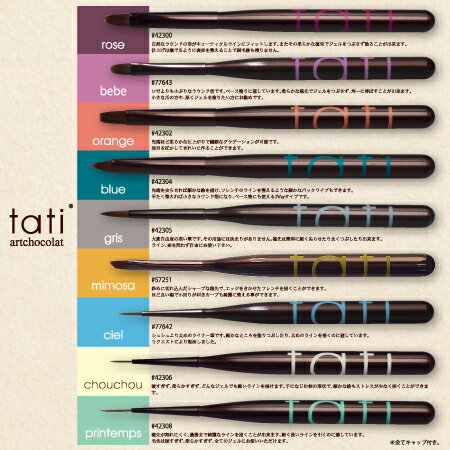 【即日発送可】tati タチ アートショコラ ブラシ スター