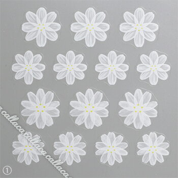 SHAREYDVA シャレドワ ネイルシール フレンチフラワー