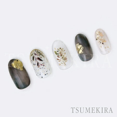 TSUMEKIRA ツメキラ RIEプロデュース2 grass garden NN-RIE-102【ボタニカルネイル...