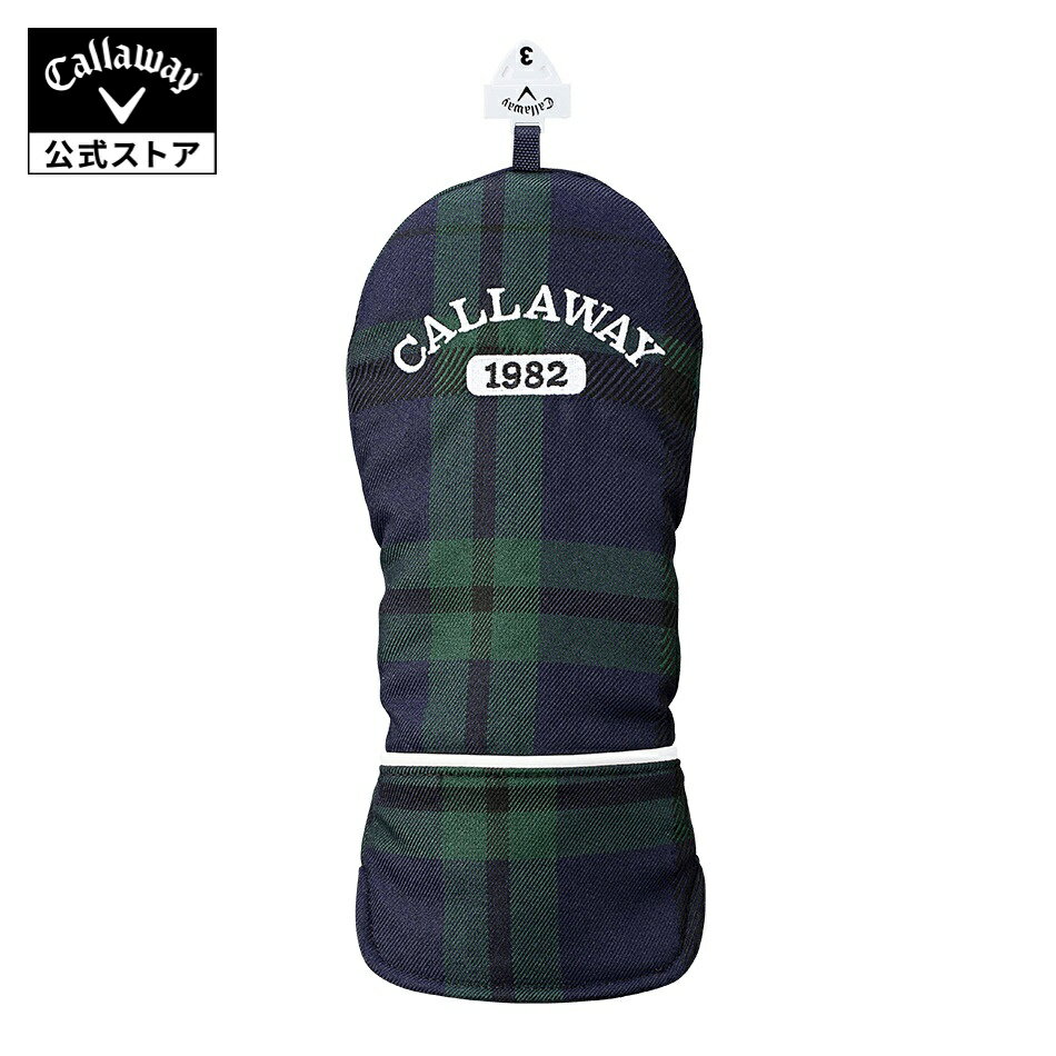 【公式】キャロウェイ ゴルフ スタイル SPL ヘッドカバー FW 25 JM / フェアウェイウッド用